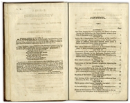 First Edition of ''Israel Vindicated'' Signed by Its Author, George Houston, ''An Israelite'' -- Included in ''Sabin Americana'', the Most Important Books Related to the Americas From 1500-1926